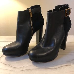 Micheal Korda Black Booties